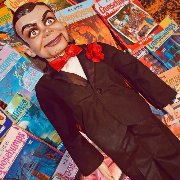 Kids Black and Red Dummy Costume